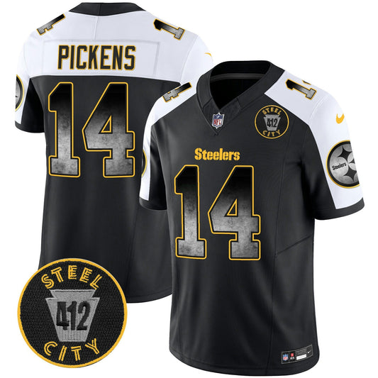 Camisa NFL Men’s Arch Smoke 412 Patch Vapor Limited Jersey