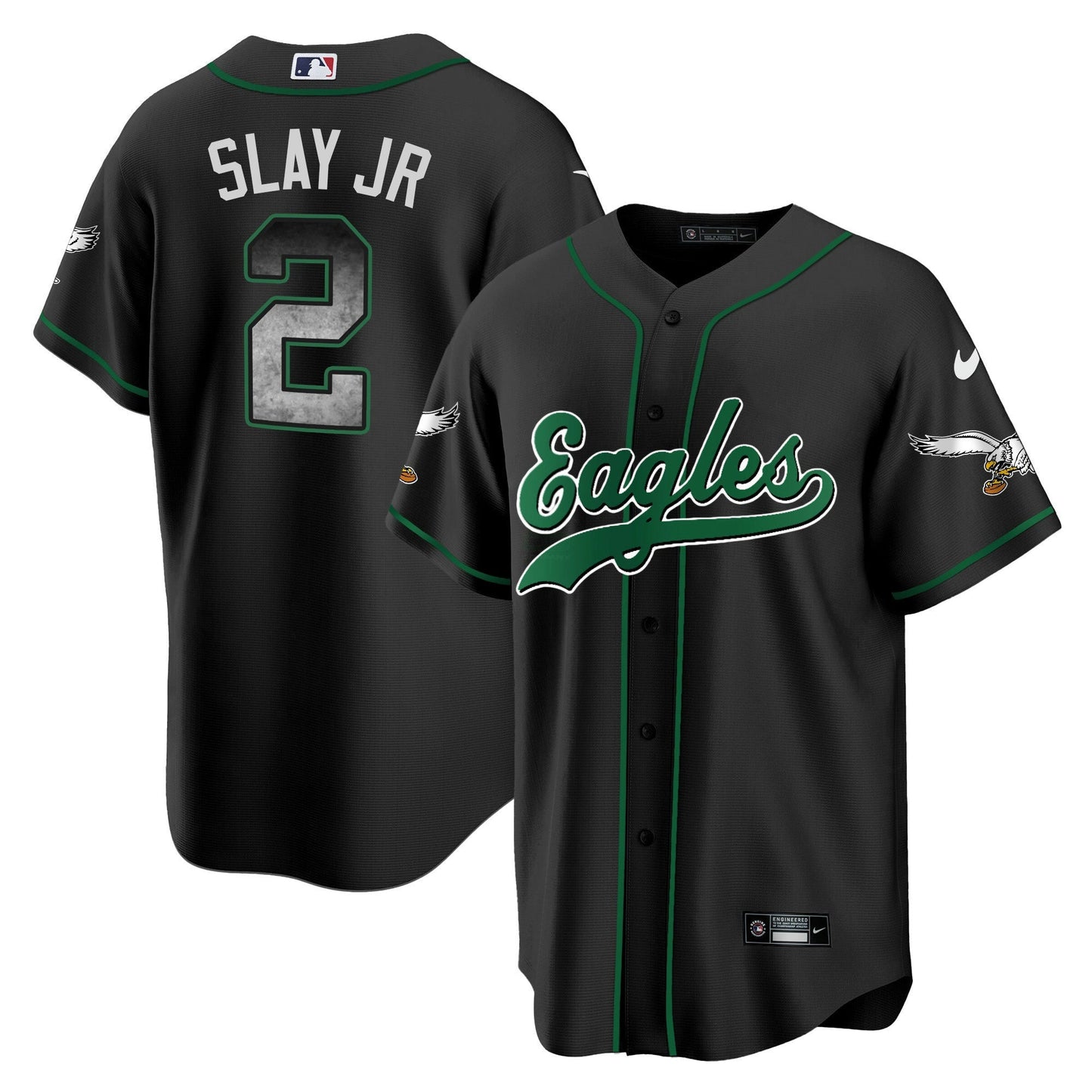 Camisa NFL Men’s Arch Smoke Kelly Green Jersey