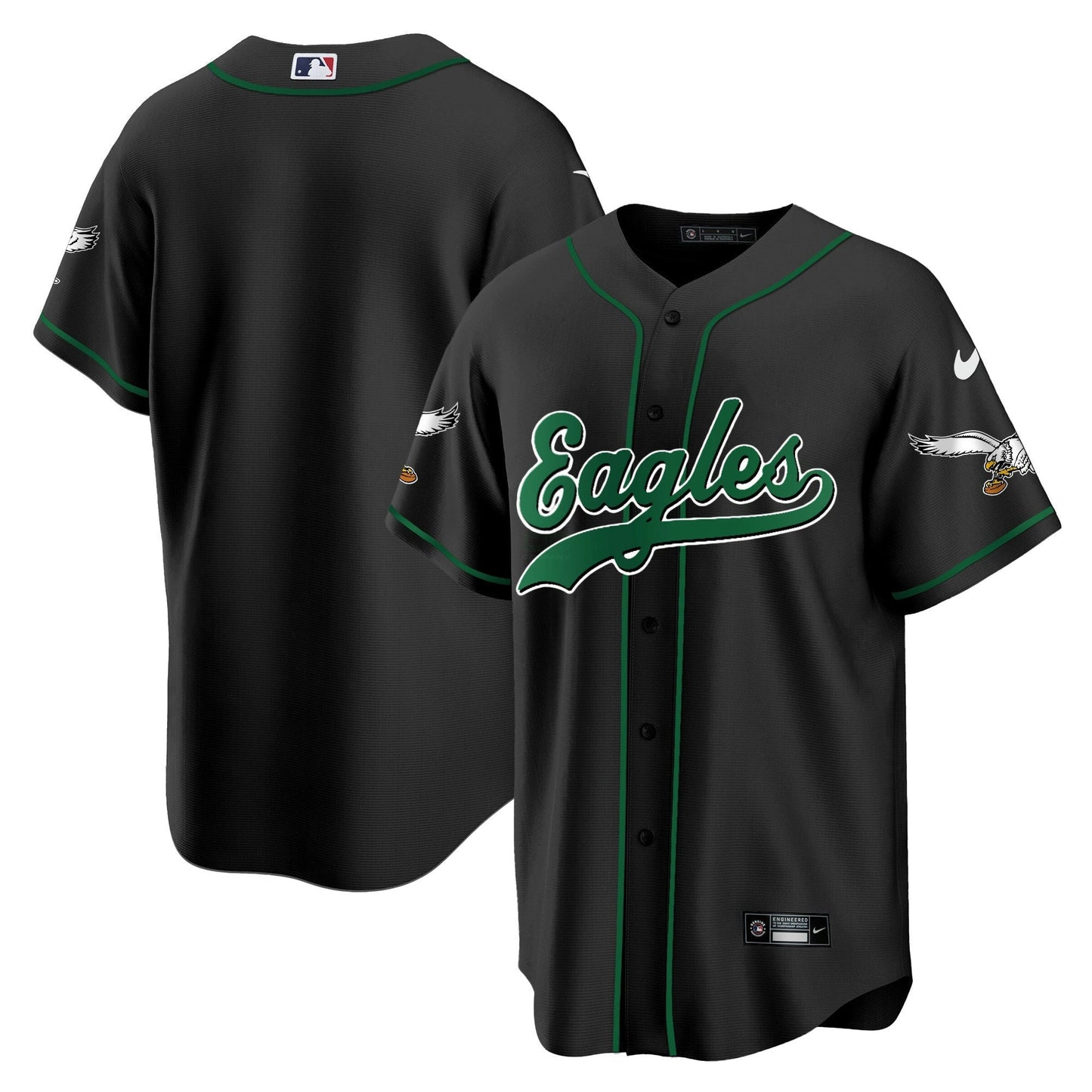 Camisa NFL Men’s Arch Smoke Kelly Green Jersey