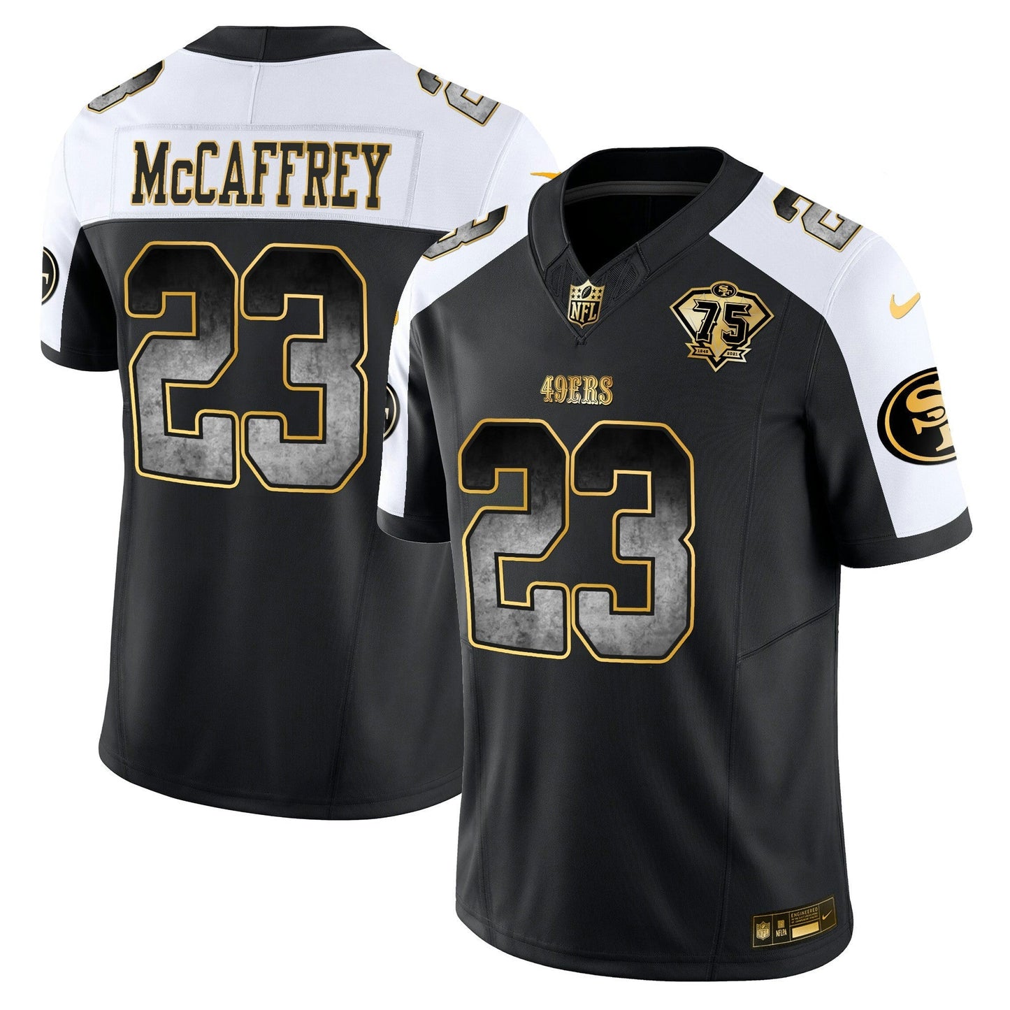 Camisa NFL San Francisco 49ers Men’s Arch Smoke Vapor Jersey