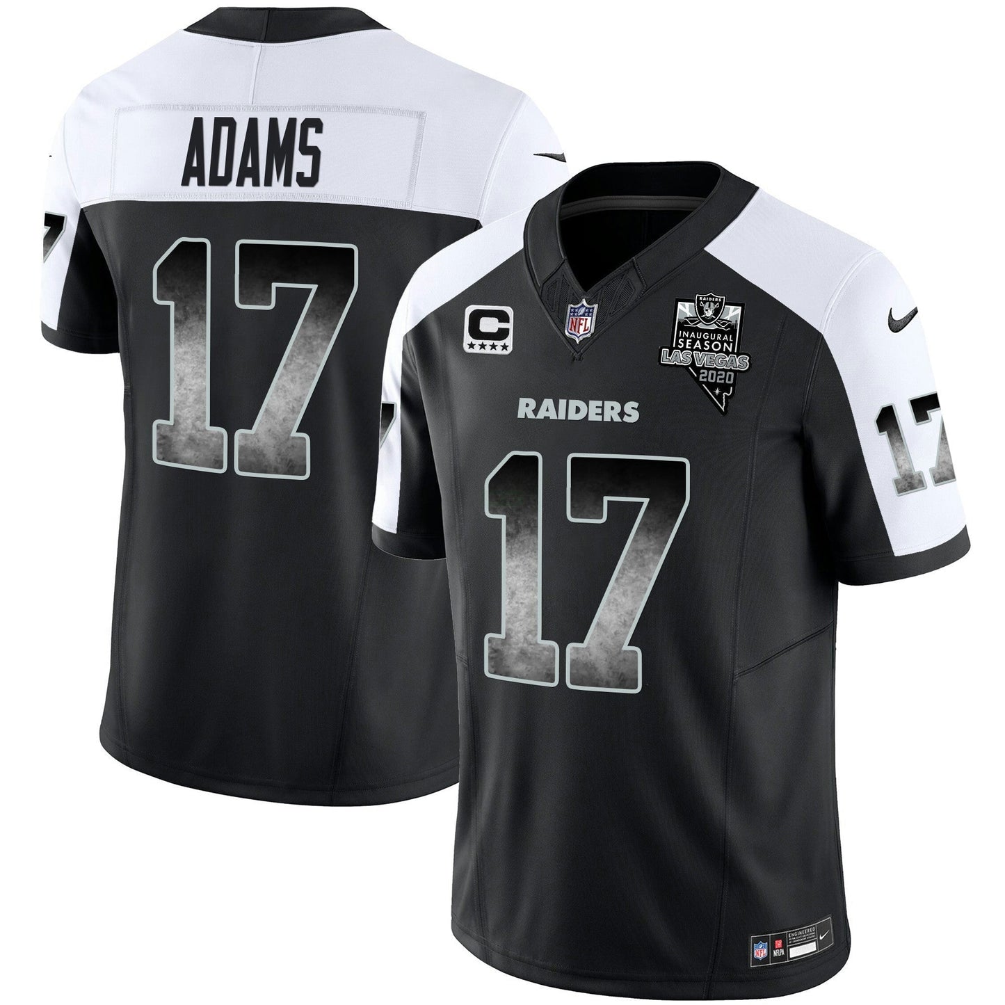 Camisa NFL Las Vegas Raiders Men’s Arch Smoke Vapor Jersey