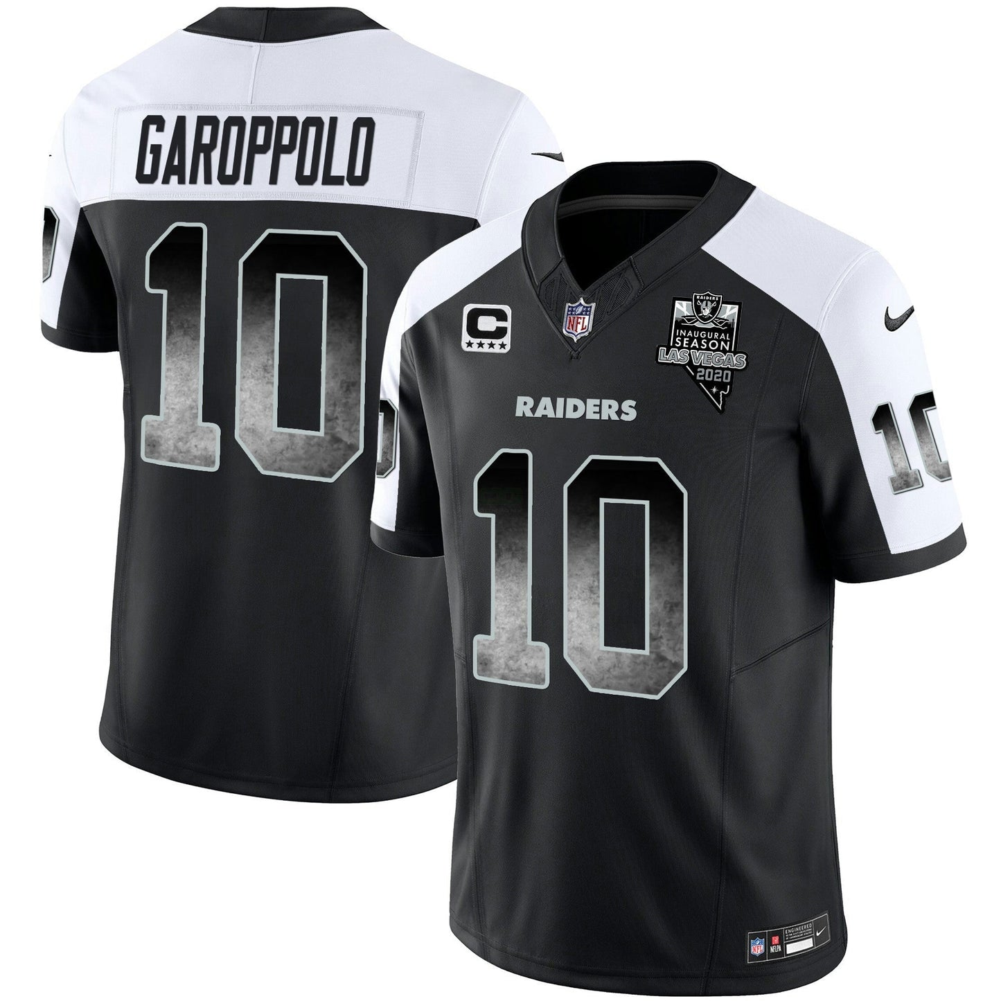 Camisa NFL Las Vegas Raiders Men’s Arch Smoke Vapor Jersey