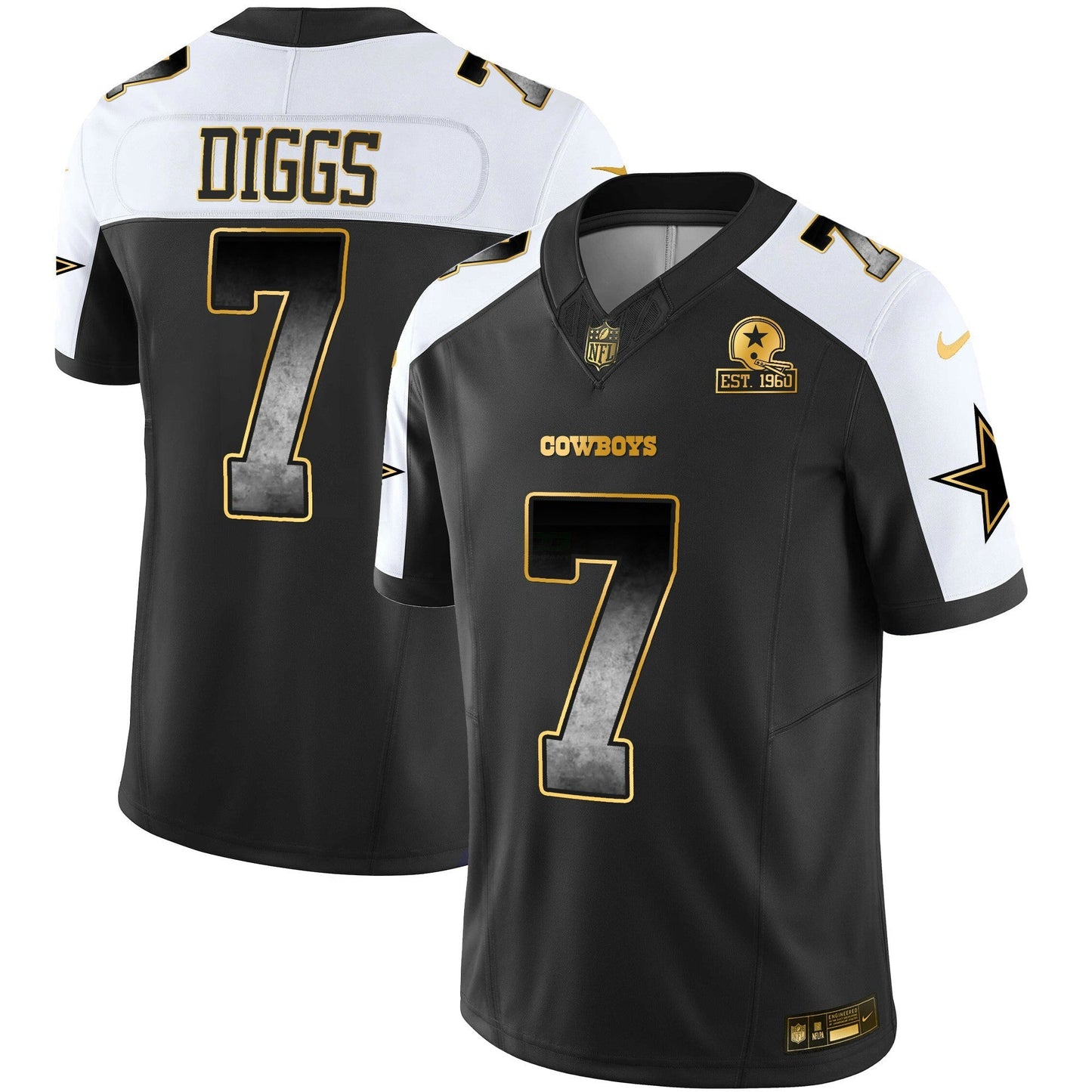 Camisa NFL Dallas Cowboys Men’s Arch Smoke Vapor Jersey