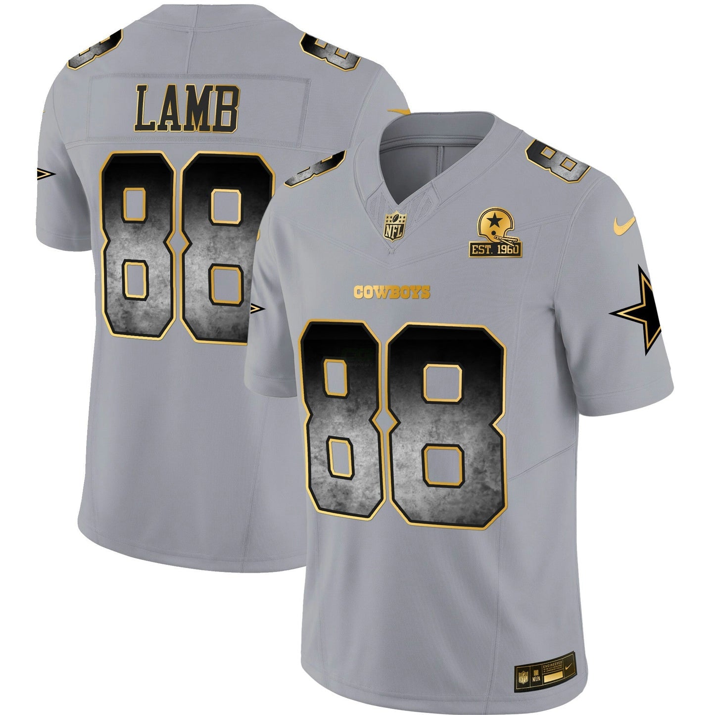 Camisa NFL Dallas Cowboys Men’s Arch Smoke Vapor Jersey