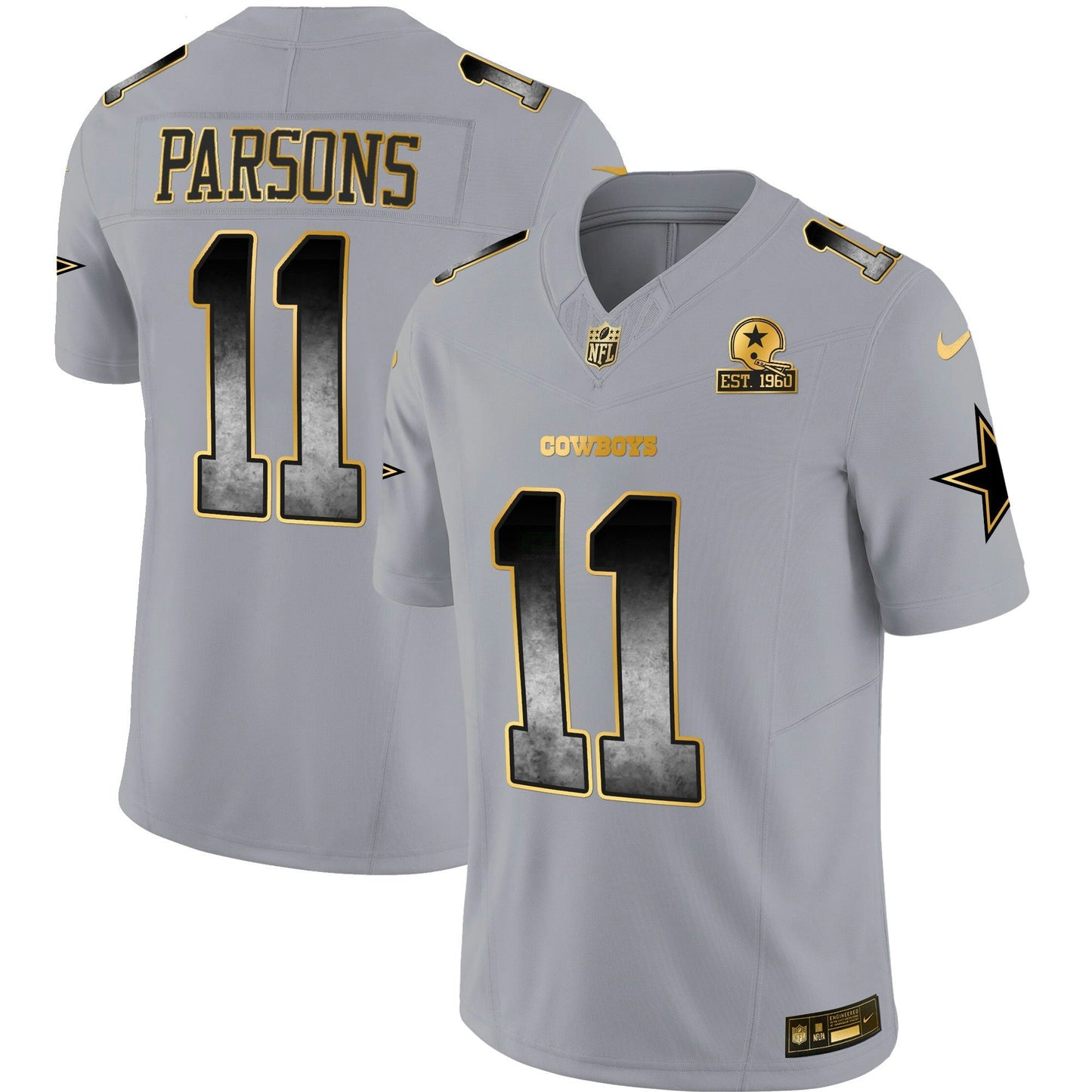 Camisa NFL Dallas Cowboys Men’s Arch Smoke Vapor Jersey