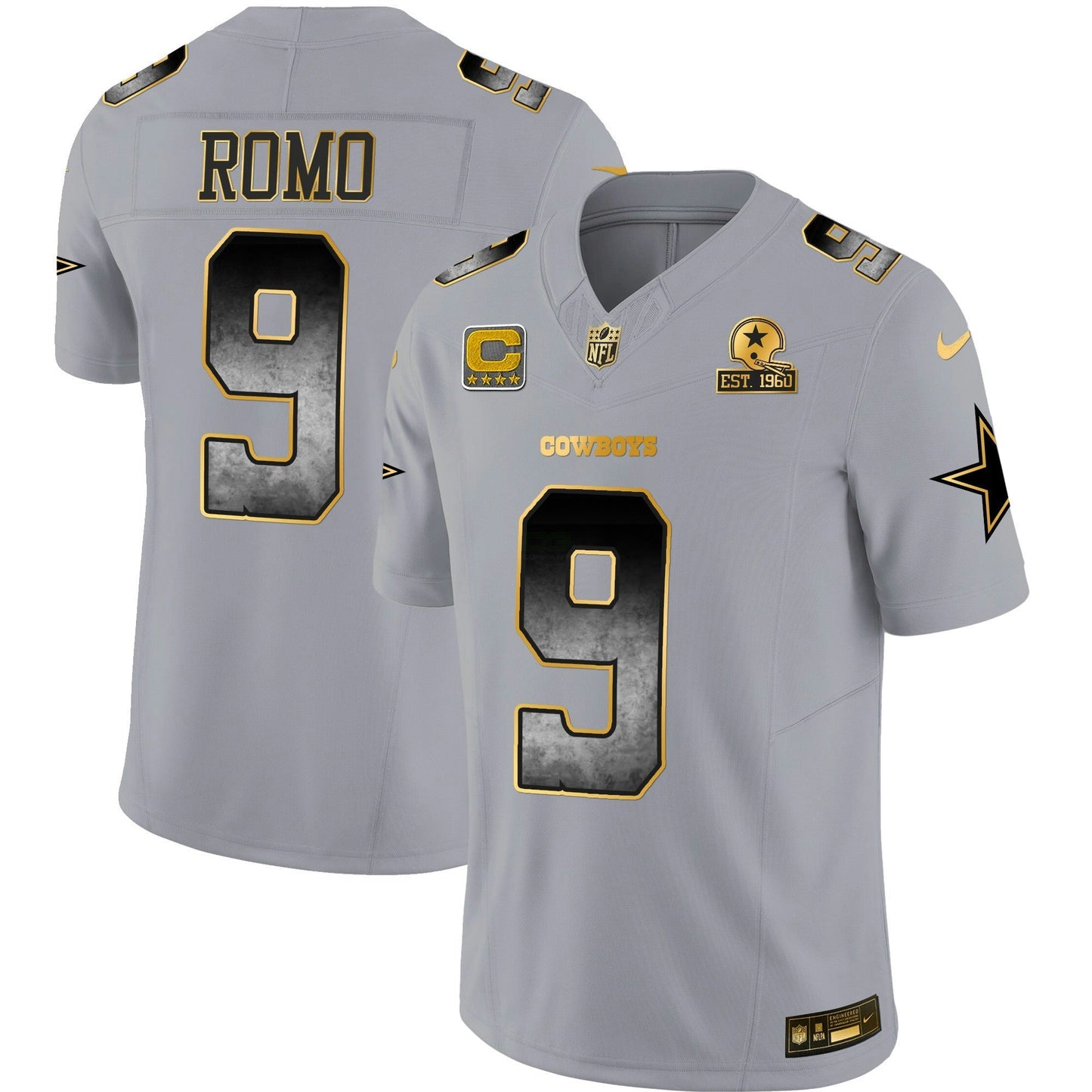 Camisa NFL Dallas Cowboys Men’s Arch Smoke Vapor Jersey