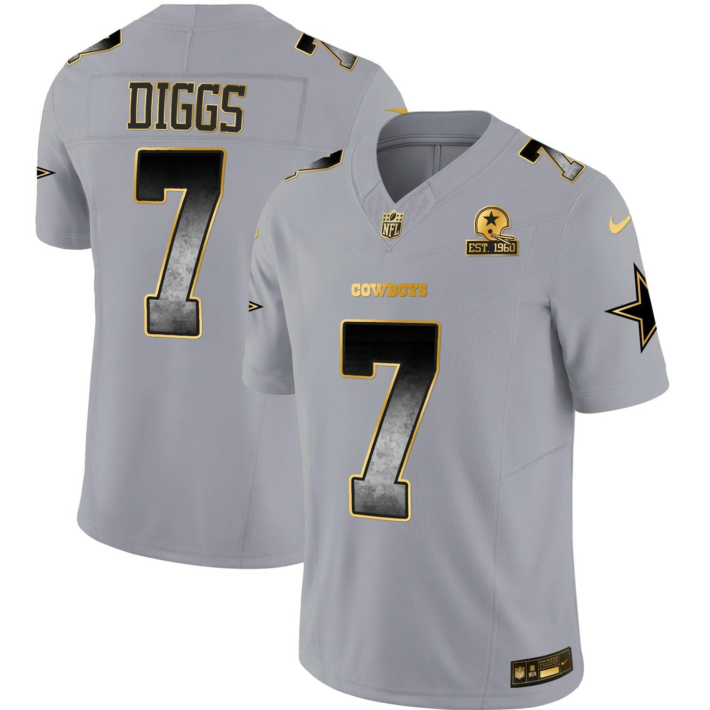 Camisa NFL Dallas Cowboys Men’s Arch Smoke Vapor Jersey