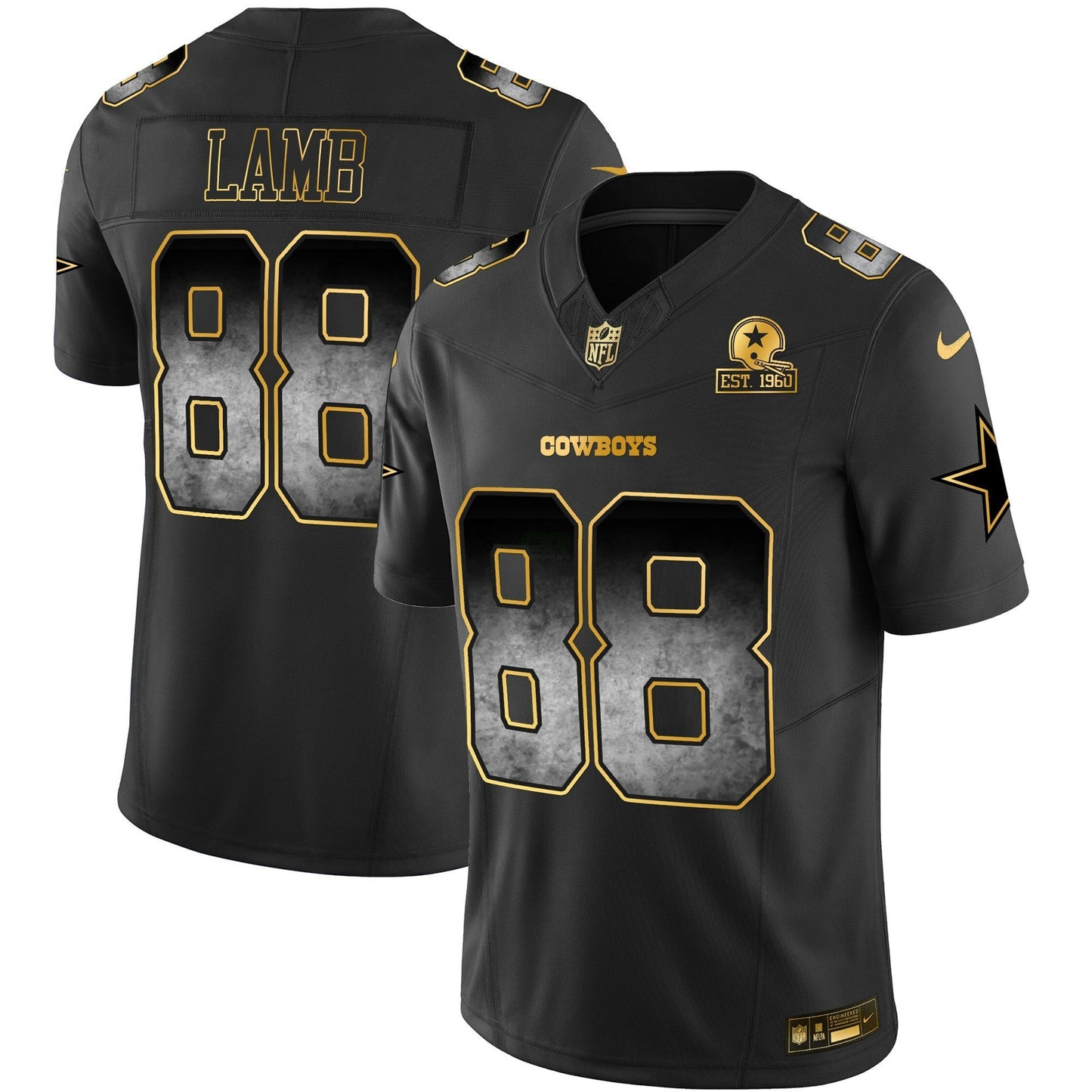 Camisa NFL Dallas Cowboys Men’s Arch Smoke Vapor Jersey