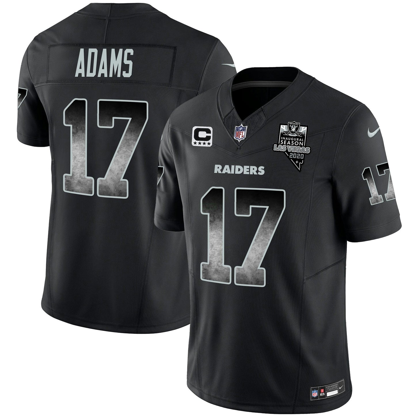 Camisa NFL Las Vegas Raiders Men’s Arch Smoke Vapor Jersey