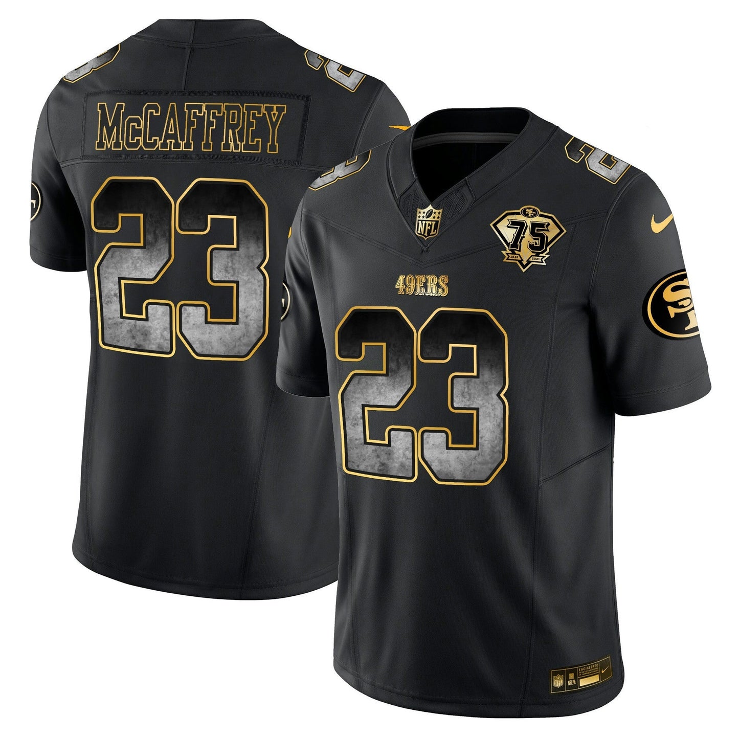 Camisa NFL San Francisco 49ers Men’s Arch Smoke Vapor Jersey