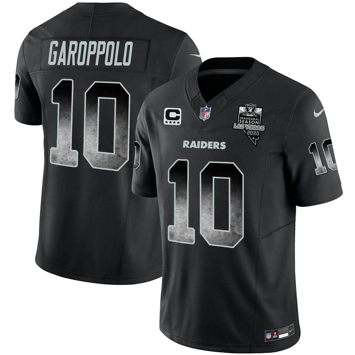 Camisa NFL Las Vegas Raiders Men’s Arch Smoke Vapor Jersey