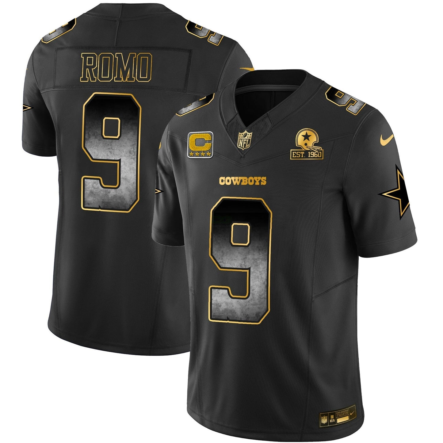 Camisa NFL Dallas Cowboys Men’s Arch Smoke Vapor Jersey