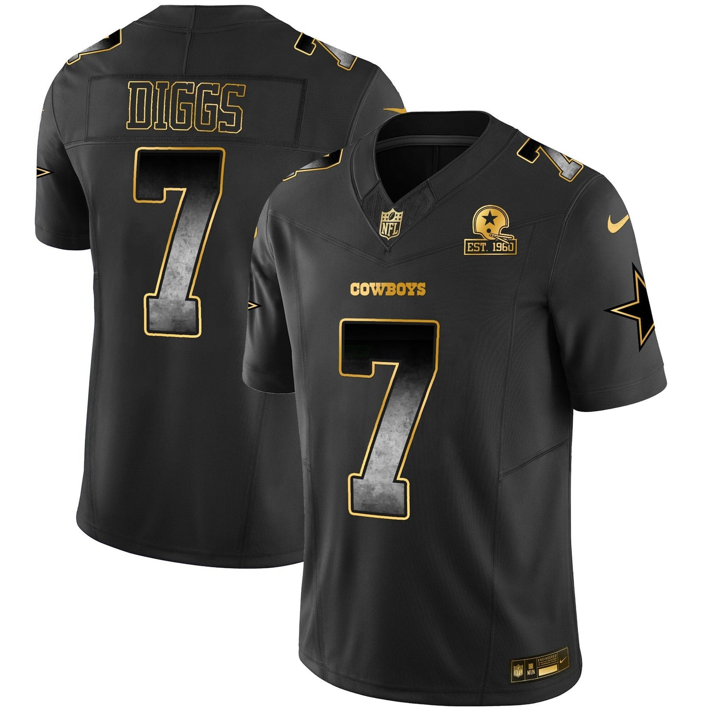 Camisa NFL Dallas Cowboys Men’s Arch Smoke Vapor Jersey