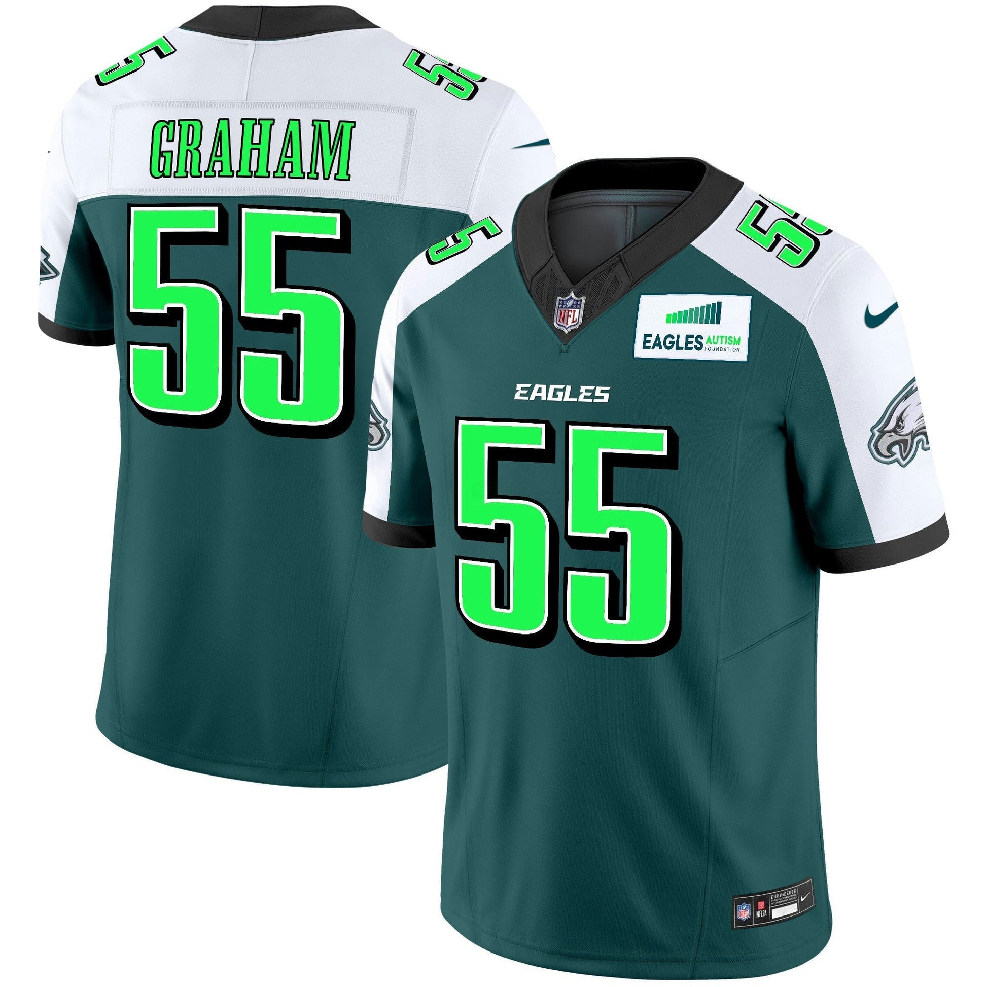 Camisa NFL Men’s Autism Foundation Patch Vapor Limited Jersey