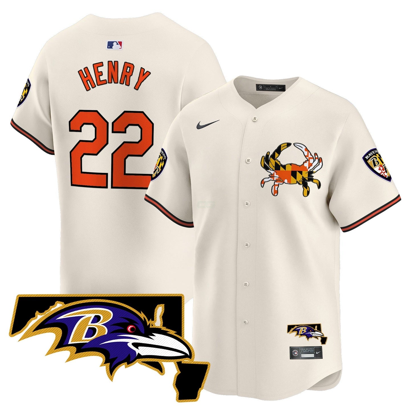 Camisa NFL Men’s Baltimore 2024 Vapor Premier Jersey
