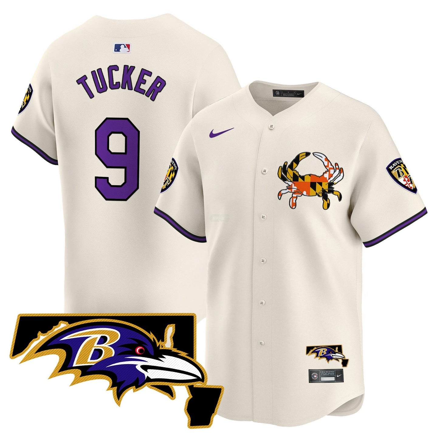 Camisa NFL Men’s Baltimore 2024 Vapor Premier Jersey V2
