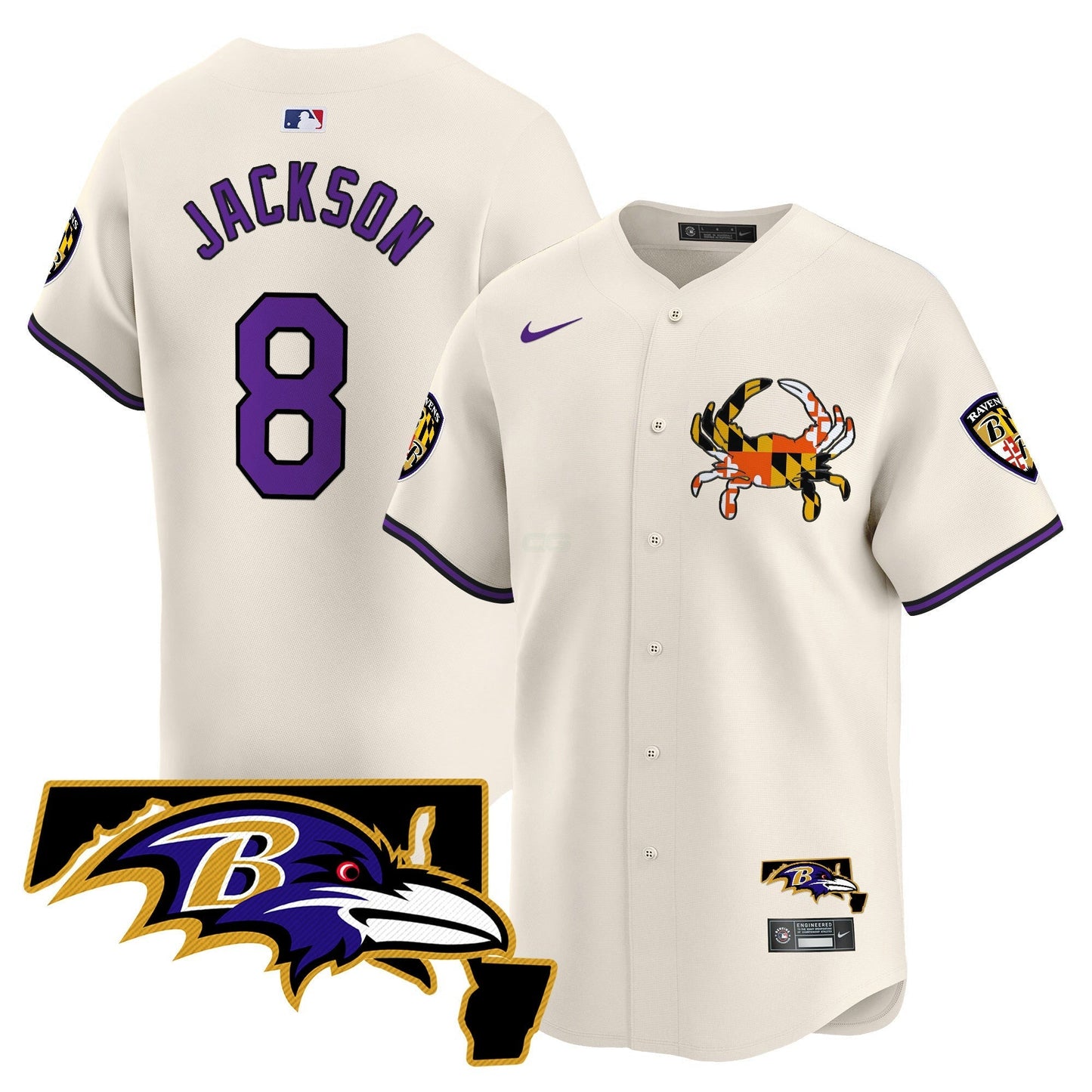 Camisa NFL Men’s Baltimore 2024 Vapor Premier Jersey V2