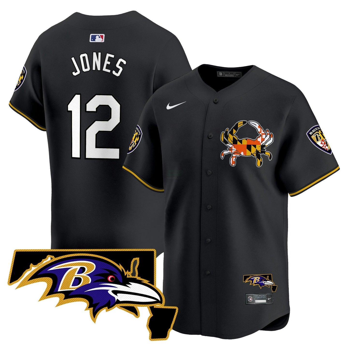 Camisa NFL Men’s Baltimore 2024 Vapor Premier Jersey V2