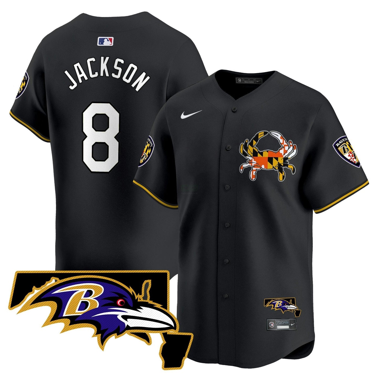 Camisa NFL Men’s Baltimore 2024 Vapor Premier Jersey V2