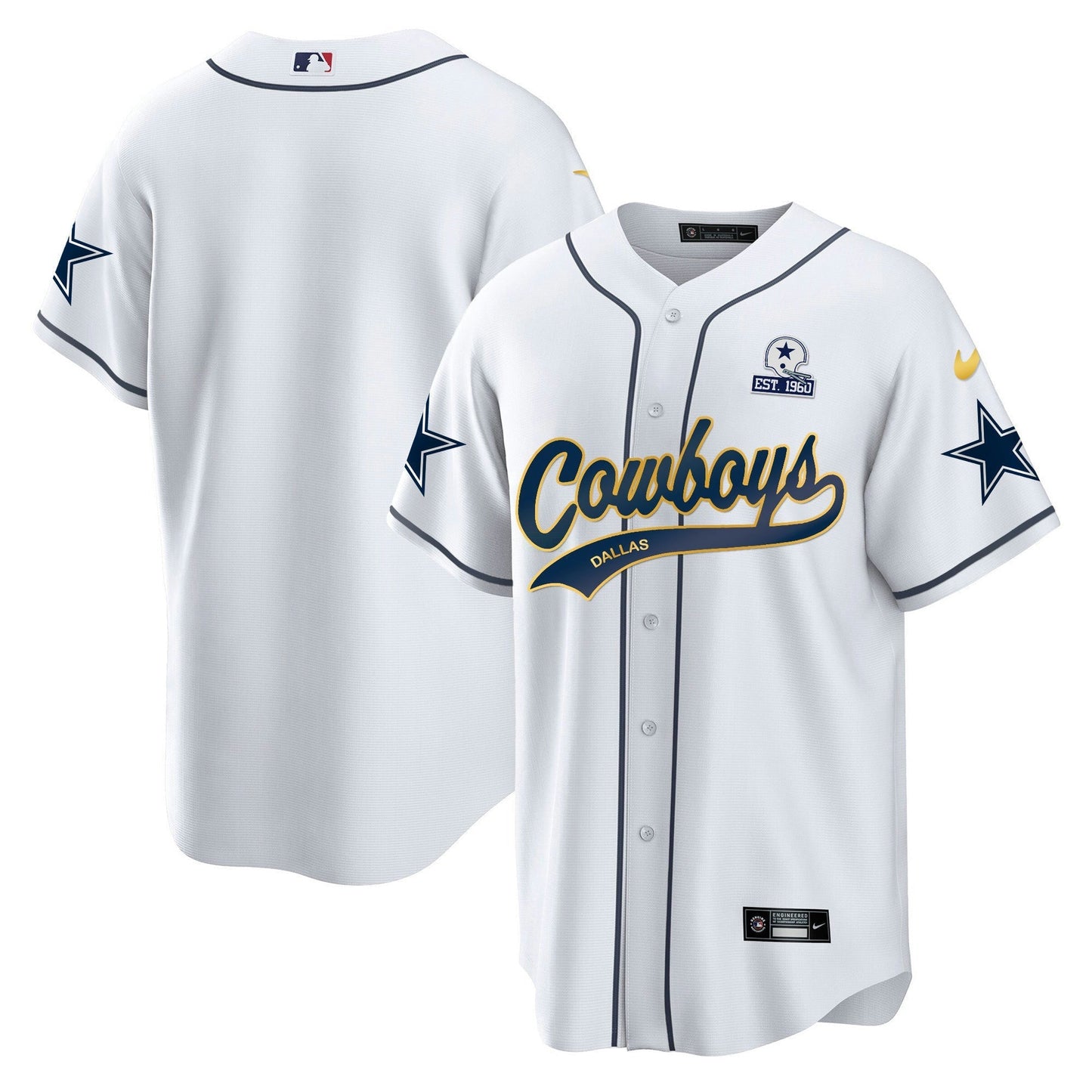 Camisa NFL Men’s Baseball Gold Jersey