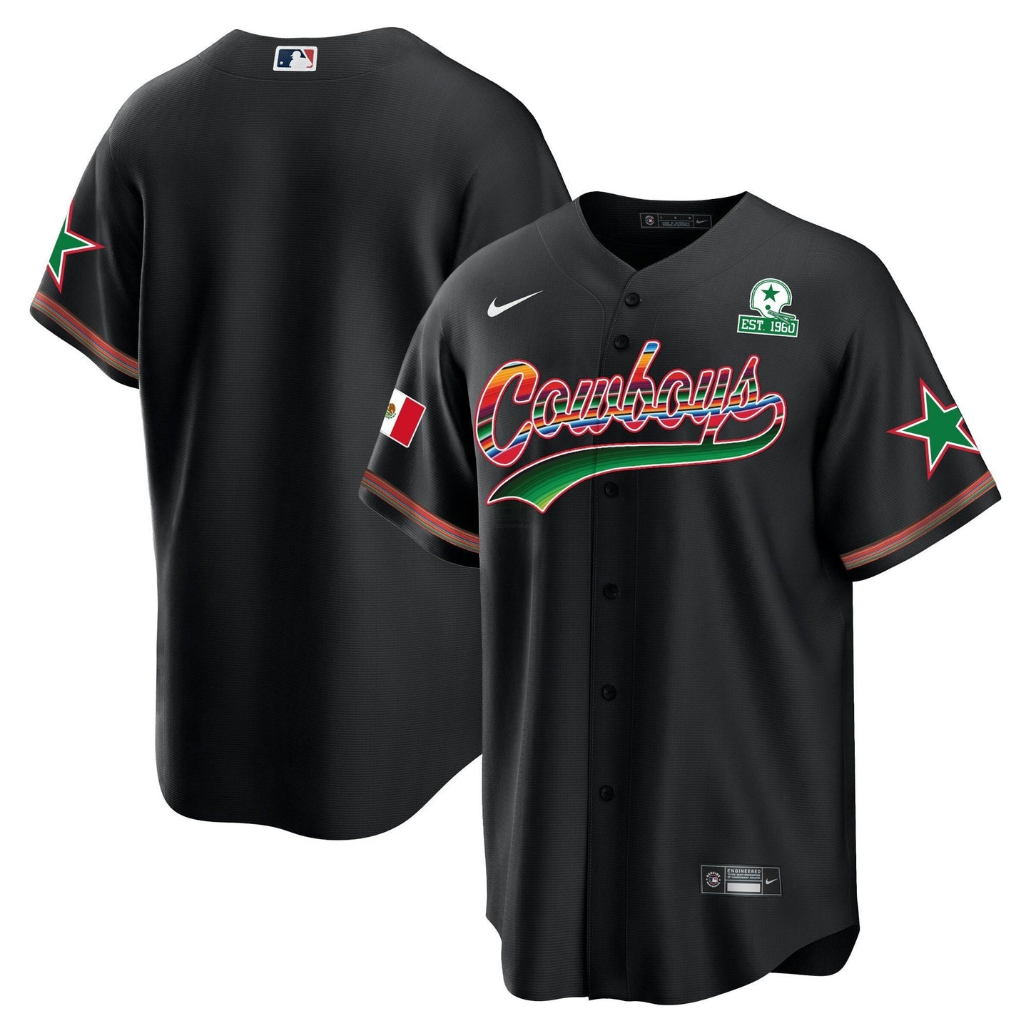 Camisa NFL Men’s Baseball Mexico Jersey