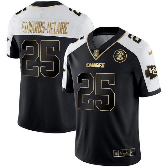 Camisa NFL Kansas City Chiefs Men’s Branca Dourada & Preta Dourada