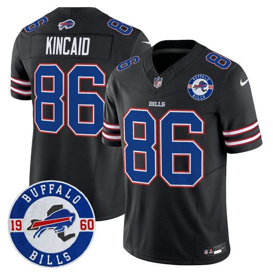 Camisa NFL Men’s Buffalo 2024 Vapor Limited Jersey – Est. 1960 Patch