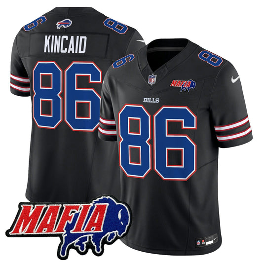 Camisa NFL Men’s Buffalo 2025 Mafia Patch Vapor Limited Jersey