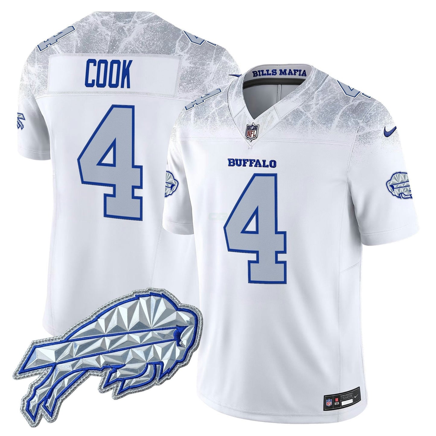Camisa NFL Men’s Buffalo 2025 “Rivalries” Vapor Limited Jersey