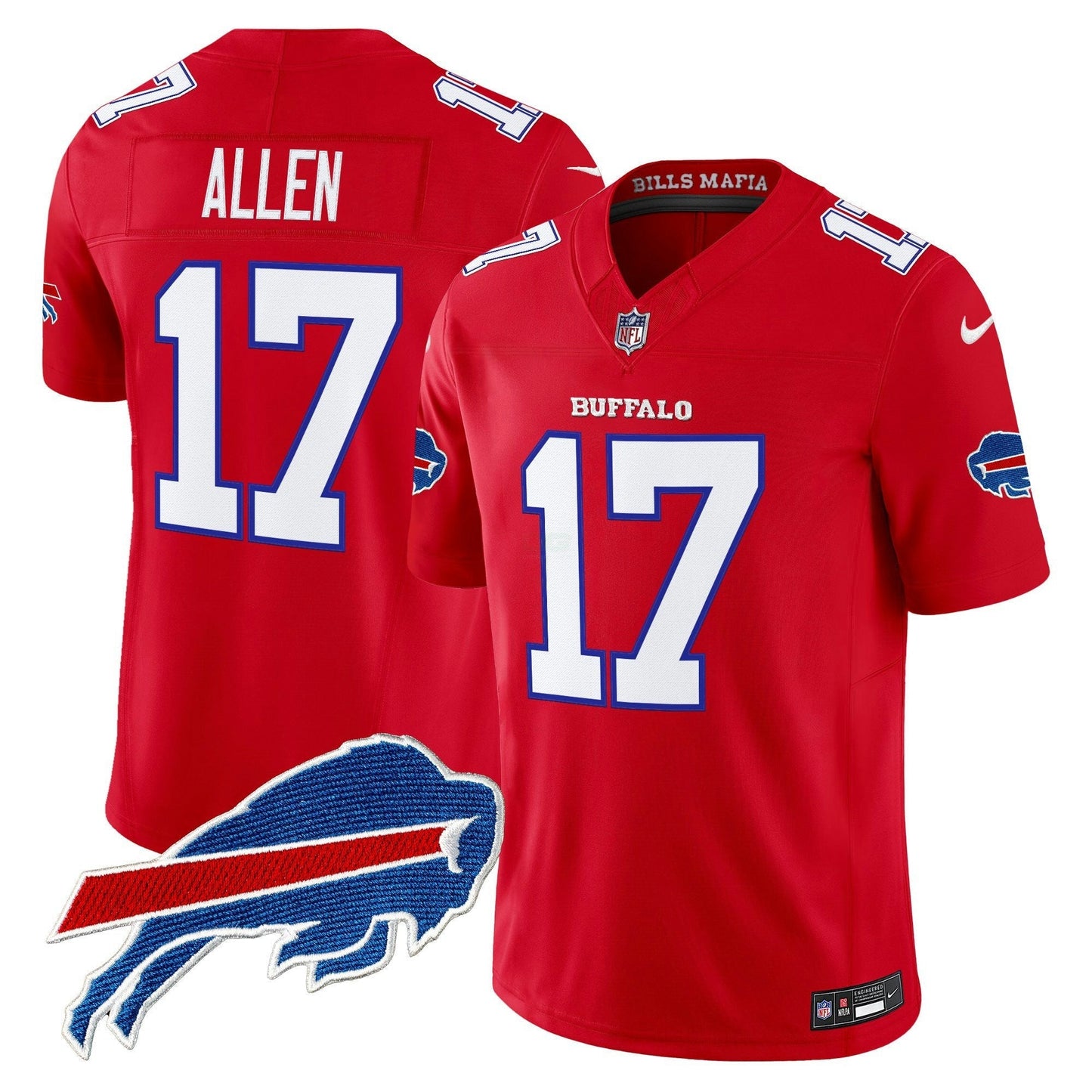 Camisa NFL Men’s Buffalo 2025 “Rivalries” Vapor Limited Jersey