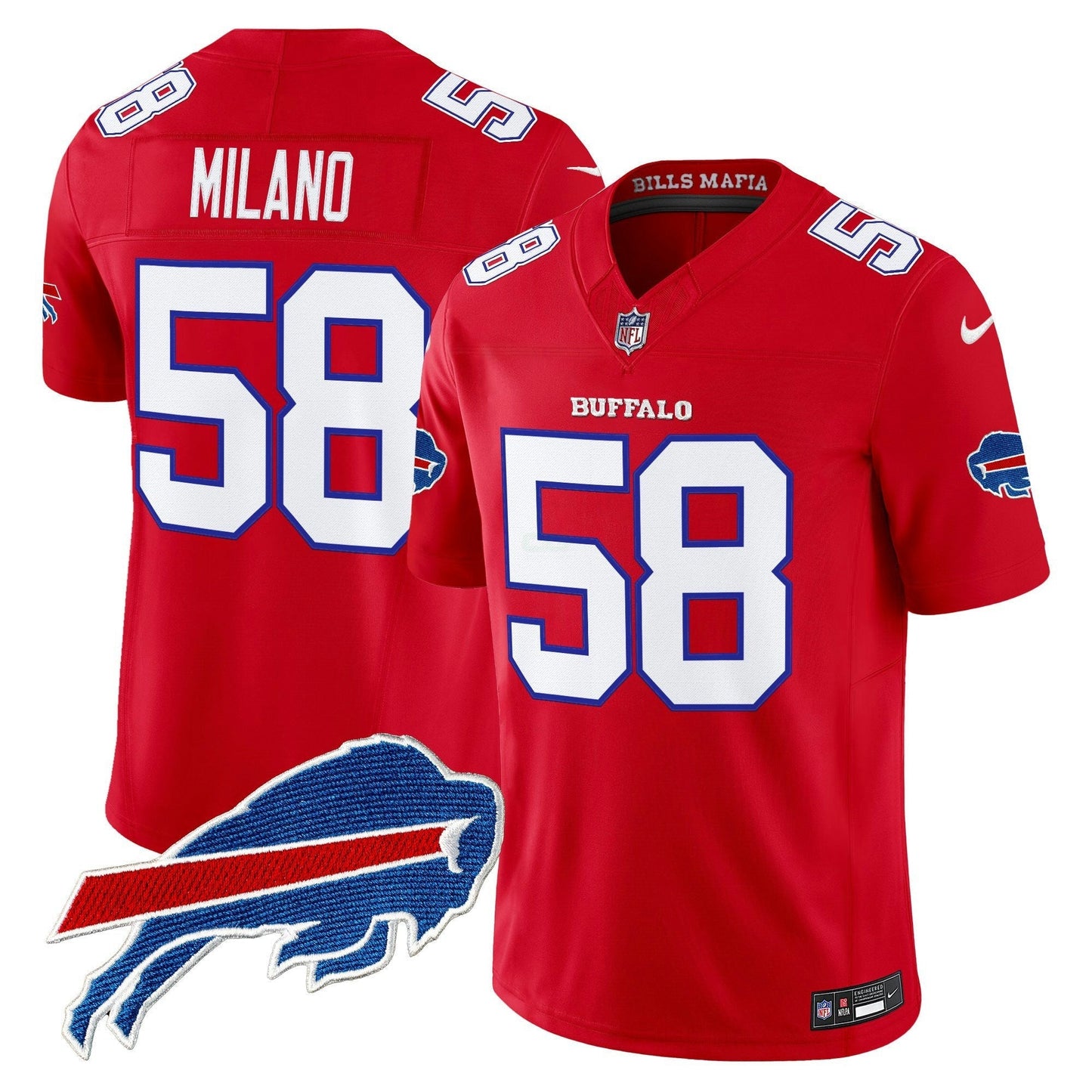 Camisa NFL Men’s Buffalo 2025 “Rivalries” Vapor Limited Jersey