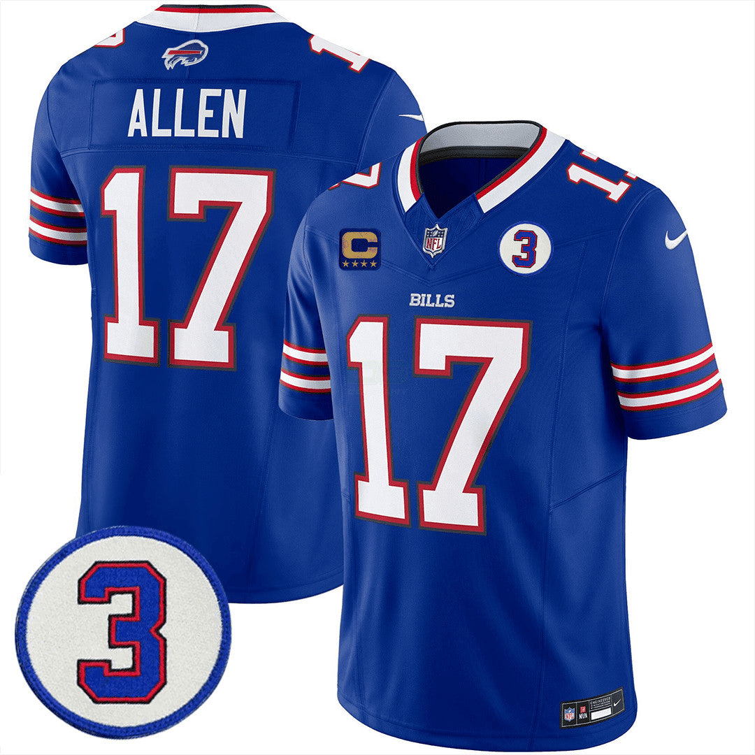 Camisa NFL Men’s Buffalo Damar Honoring Patch Vapor Limited Jersey
