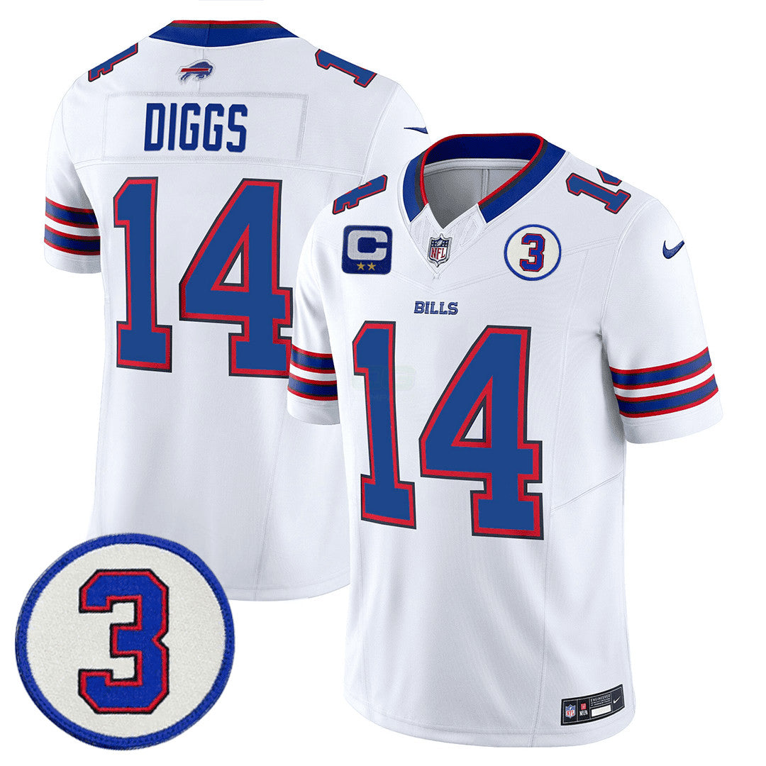 Camisa NFL Men’s Buffalo Damar Honoring Patch Vapor Limited Jersey