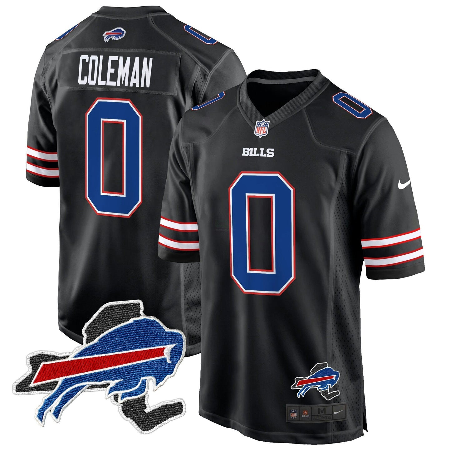 Camisa NFL Men’s Buffalo New York Patch Game Jersey