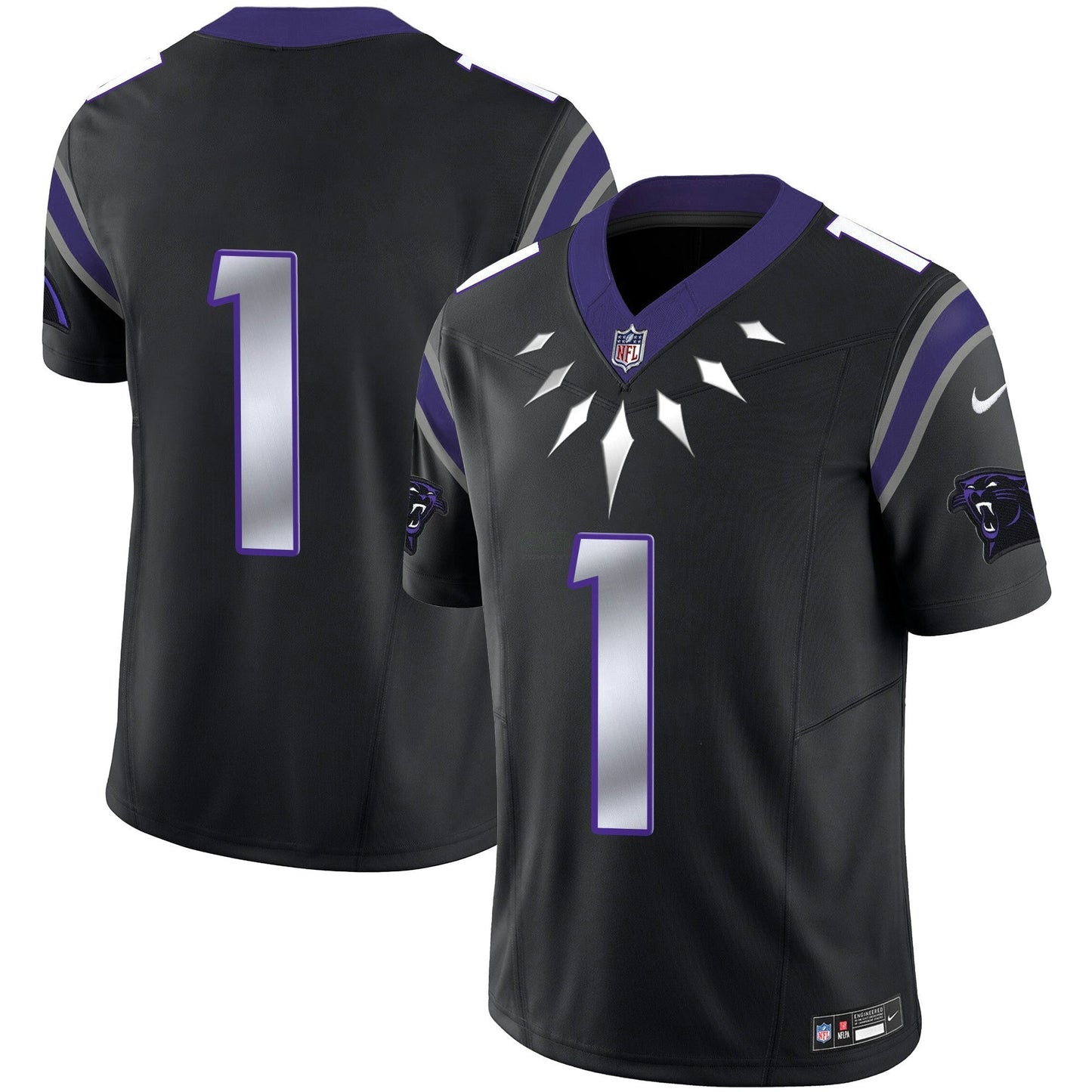 Camisa NFL Men’s Carolina Wakanda Vapor Limited Jersey