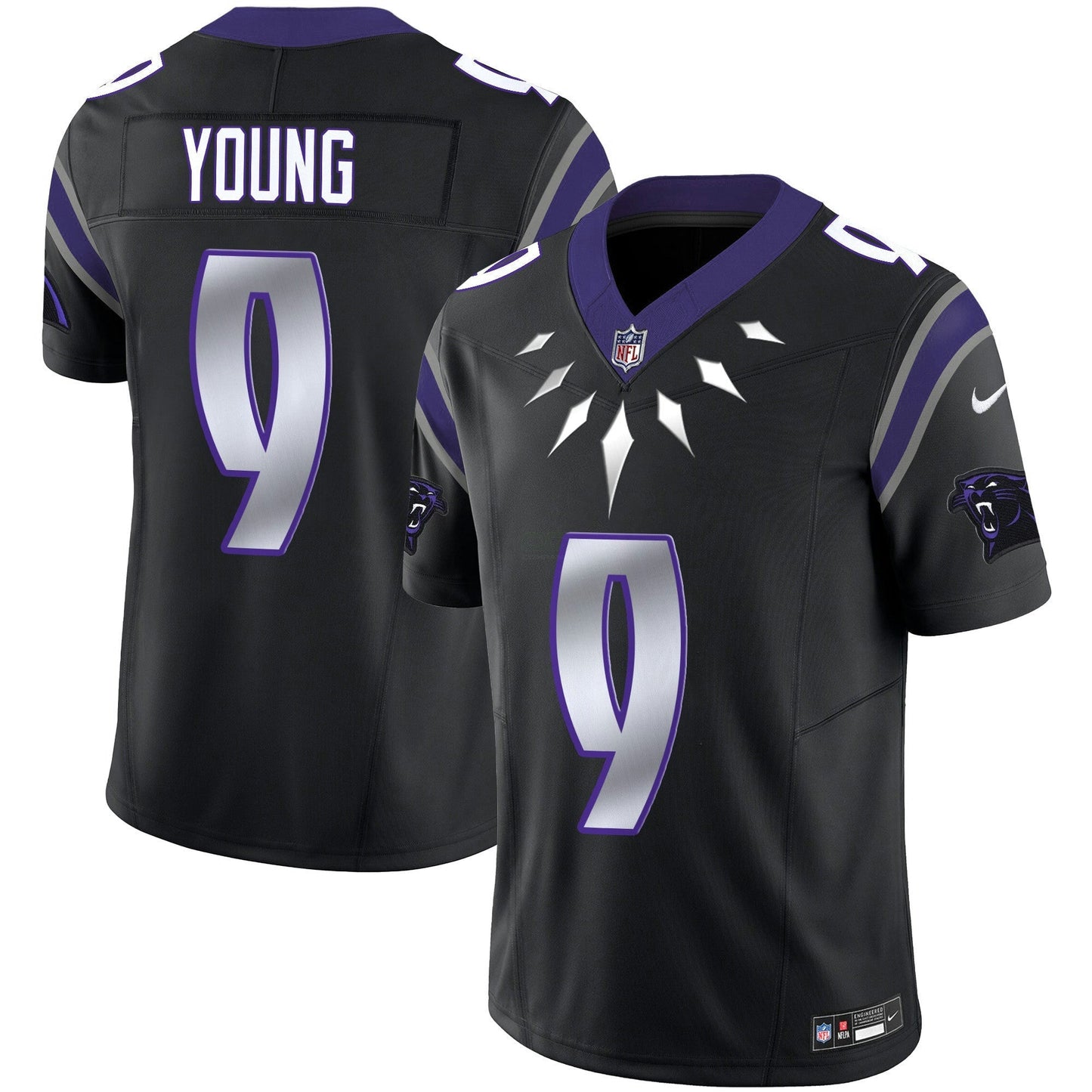 Camisa NFL Men’s Carolina Wakanda Vapor Limited Jersey