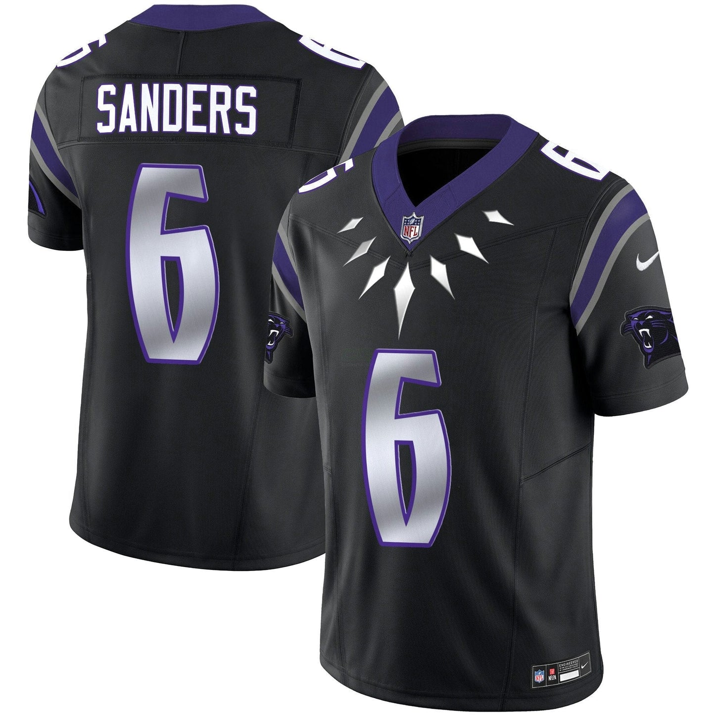 Camisa NFL Men’s Carolina Wakanda Vapor Limited Jersey