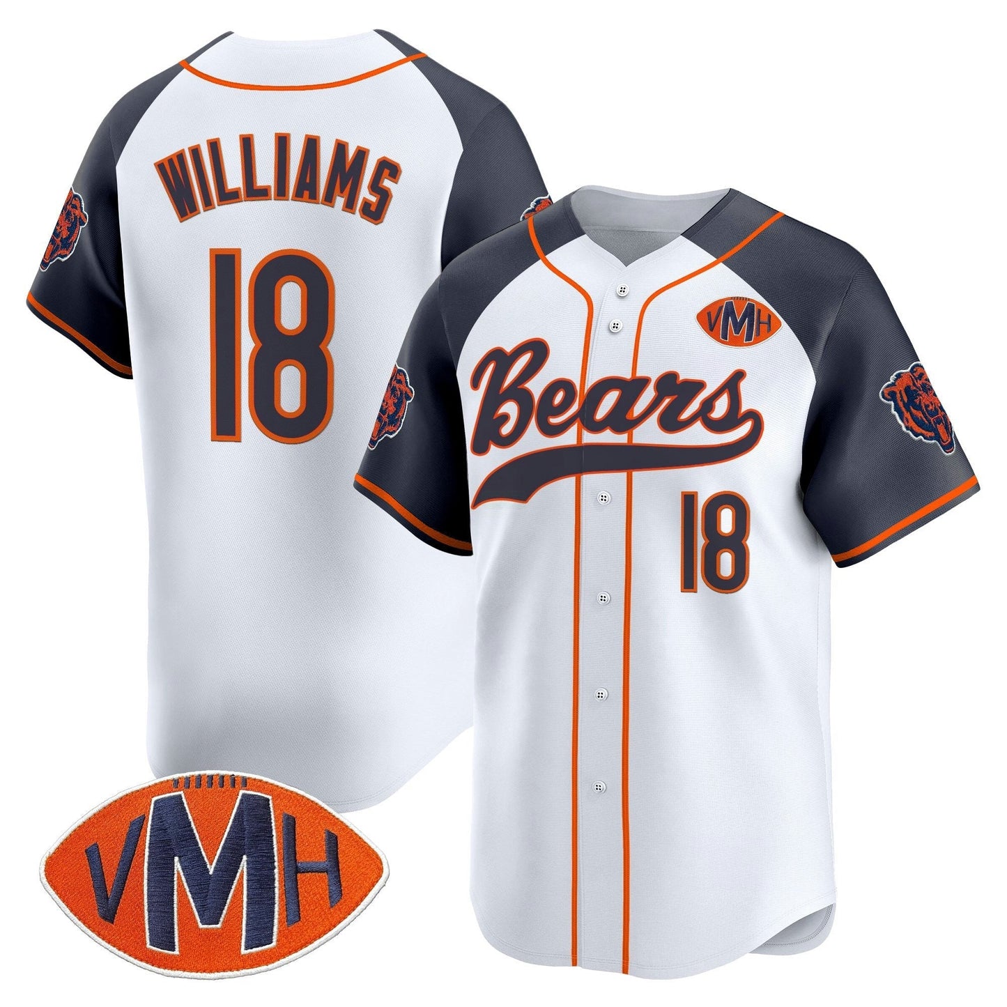 Camisa NFL Men’s Chicago 2025 Vapor Jersey