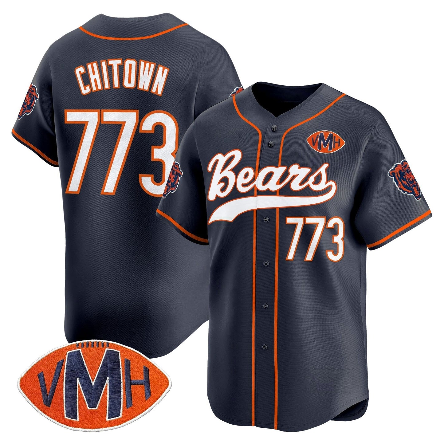 Camisa NFL Men’s Chicago 2025 Vapor Jersey