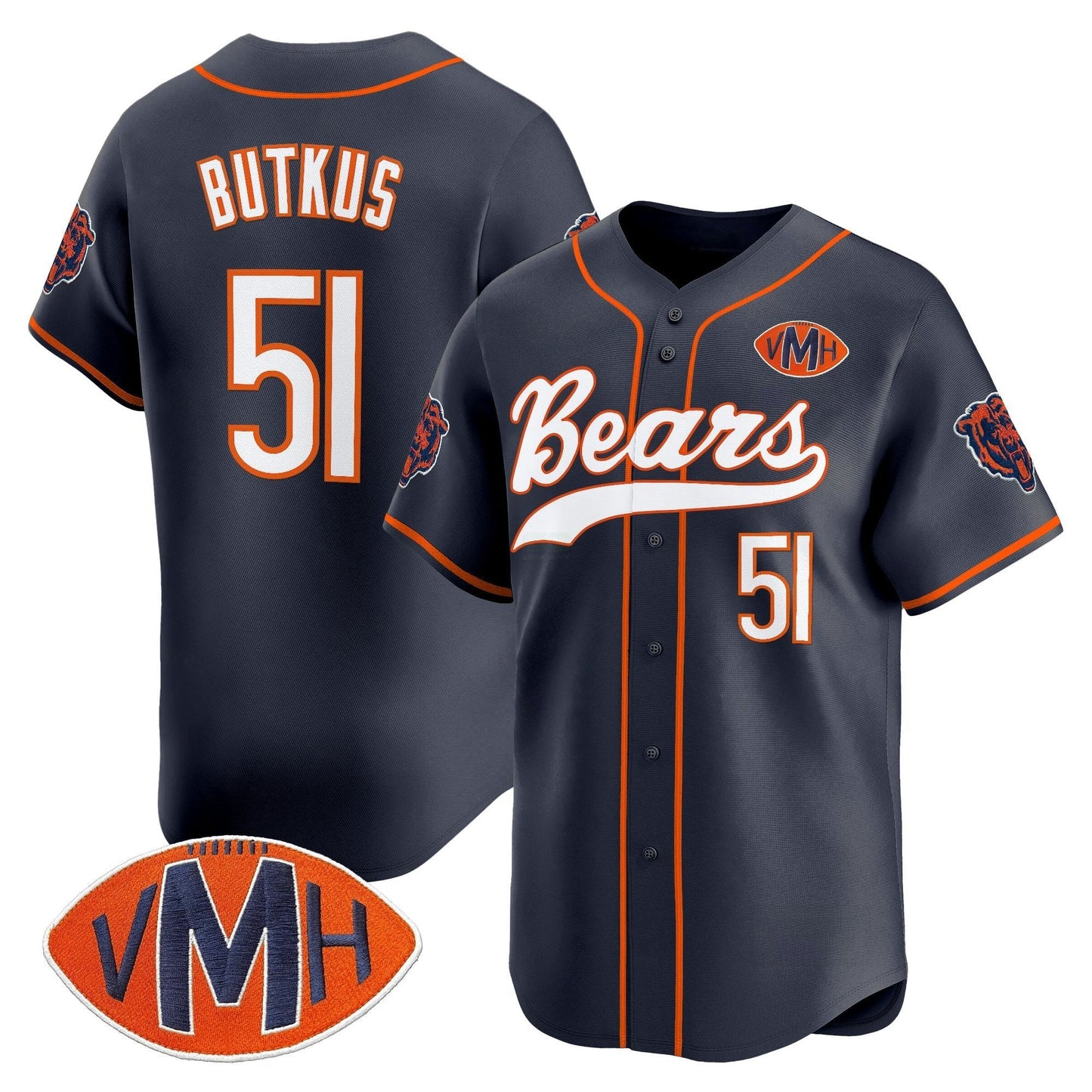 Camisa NFL Men’s Chicago 2025 Vapor Jersey