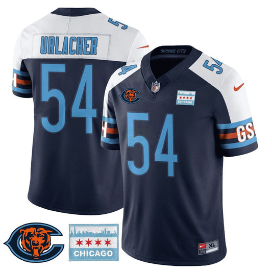 Camisa NFL Men’s Chicago City Edition GSH Jersey – Chicago Flag