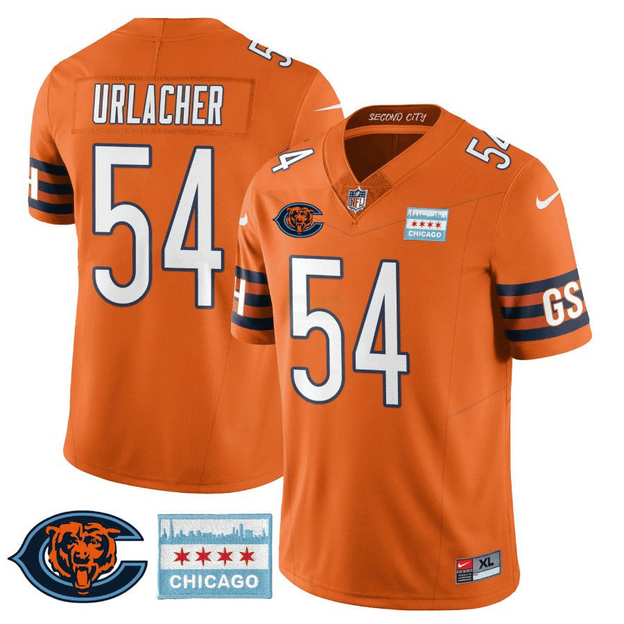 Camisa NFL Men’s Chicago City Edition GSH Jersey – Chicago Flag