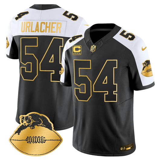 Camisa NFL Men’s Chicago Throwback Dourada Vapor Limited Jersey