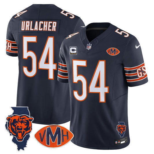 Camisa NFL Men’s Chicago Virginia McCaskey Memorial Patch Vapor Jersey