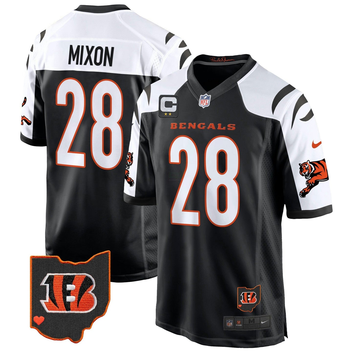 Camisa NFL Men’s Cincinnati 2024 Game Jersey
