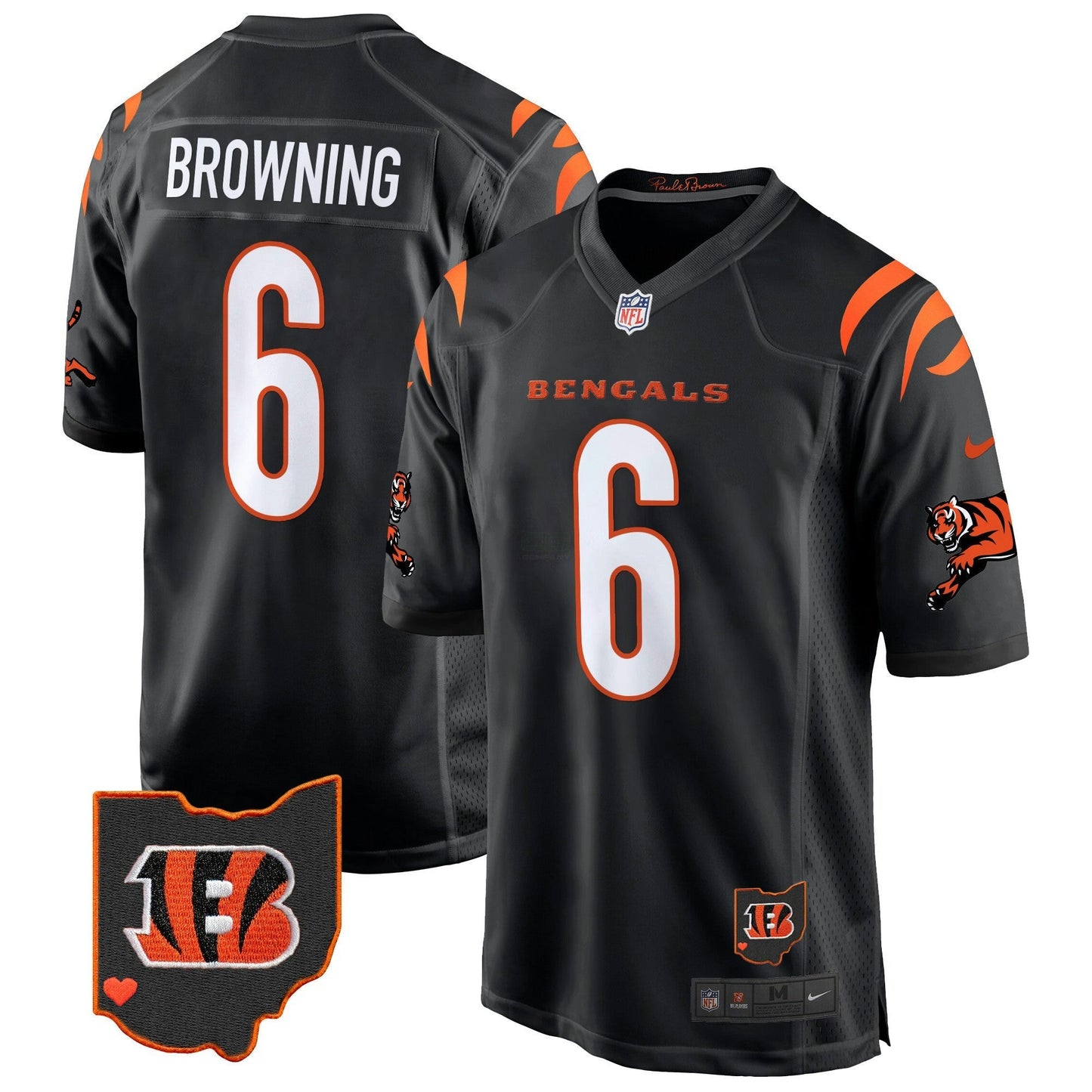 Camisa NFL Men’s Cincinnati 2024 Game Jersey