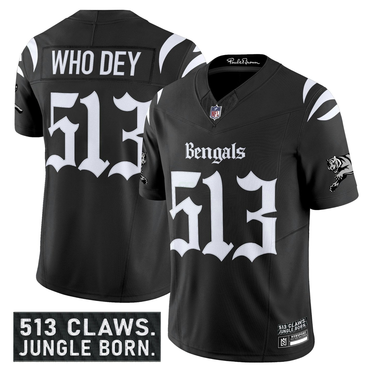 Camisa NFL Men’s Cincinnati ‘Gothic Jungle Shadows Edition’ Vapor Limited Jersey