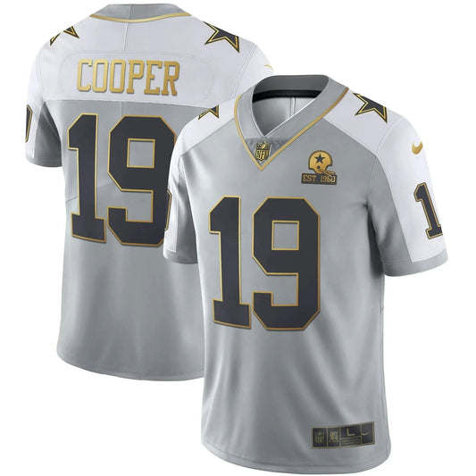 Camisa NFL Men’s Cinza Dourada Vapor Est 1960 Patch - Cinza Dourada