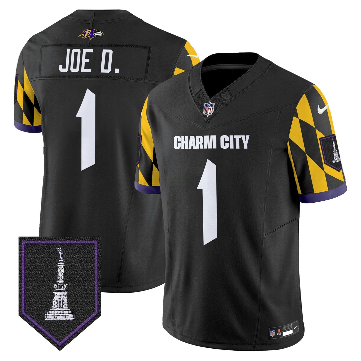 Camisa NFL Men’s City Edition Patch Vapor Limited Jersey