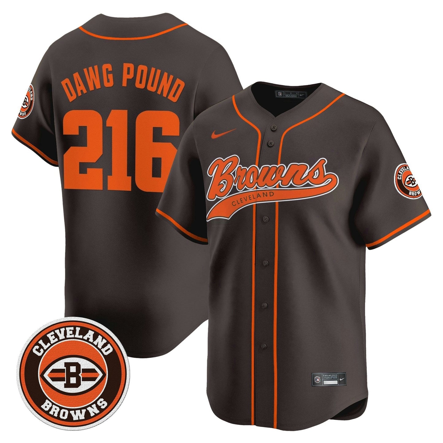 Camisa NFL Men’s Cleveland 2025 Vapor Premier Limited Jersey